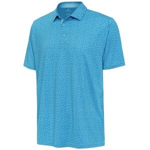 NWT's Mens Antigua Blooming Blocked Polo, Size Large